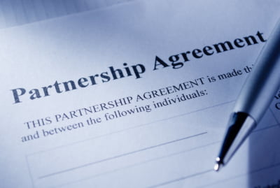 Image of the opending page of a Partnership Agreement