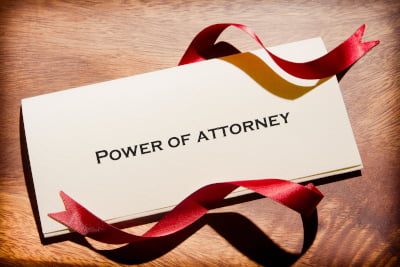 Image of a Power of Attorney document