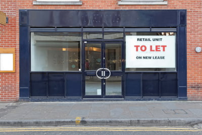 Image of a shop available to let for commercial leasing purposes